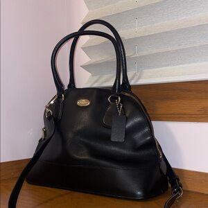 Coach Black Leather Handbag